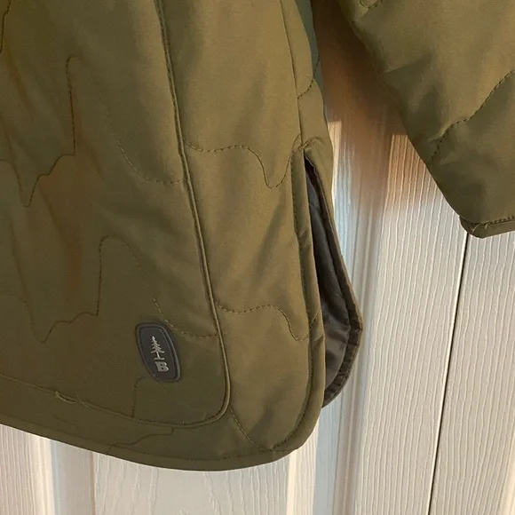 Bass Women's Olive Puffer Coat - Picture 2 of 9